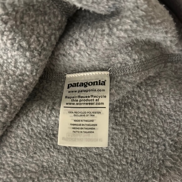 Patagonia Gray Quarter-Zip Pullover - Picture 4 of 4
